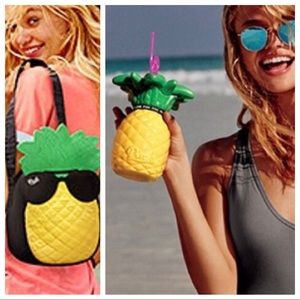 Victoria’s Secret Pink Pineapple Bag & Tumbler